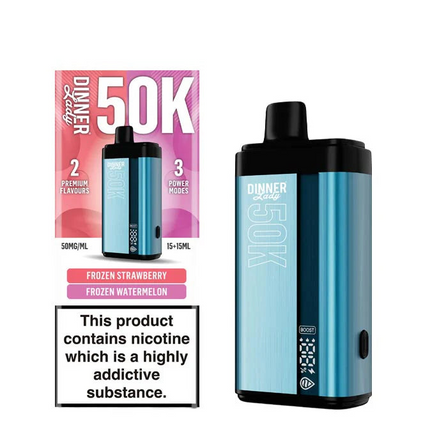 DINNER LADY 50K DISPOSABLE MADE IN UK (5CT DISPLAY)