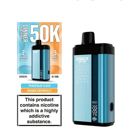 DINNER LADY 50K DISPOSABLE MADE IN UK (5CT DISPLAY)