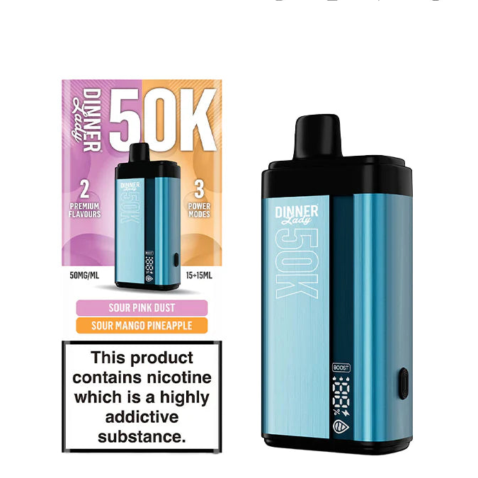 DINNER LADY 50K DISPOSABLE MADE IN UK (5CT DISPLAY)