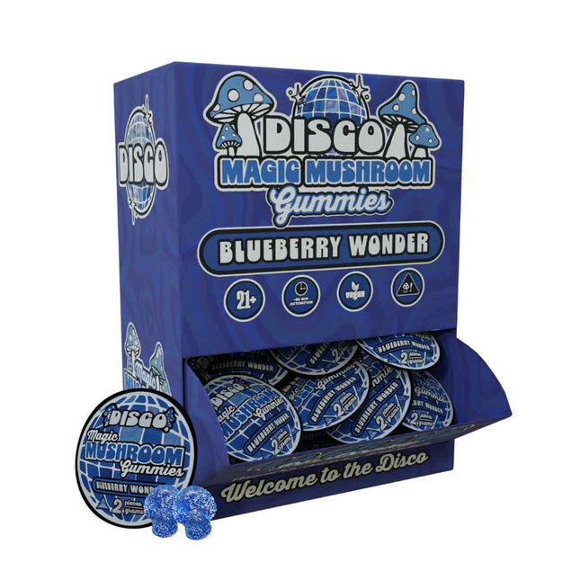 DISCO MAGIC MUSHROOM GUMMIES 2 PACK (20CT DISPLAY)
