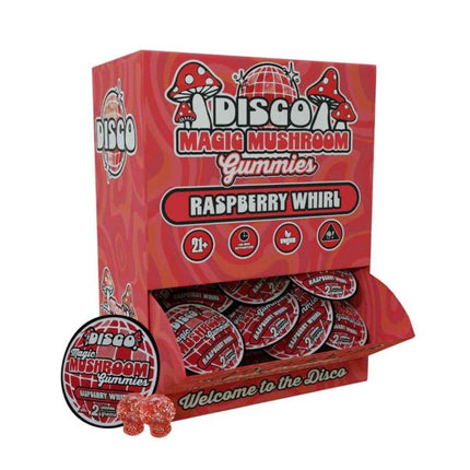 DISCO MAGIC MUSHROOM GUMMIES 2 PACK (20CT DISPLAY)