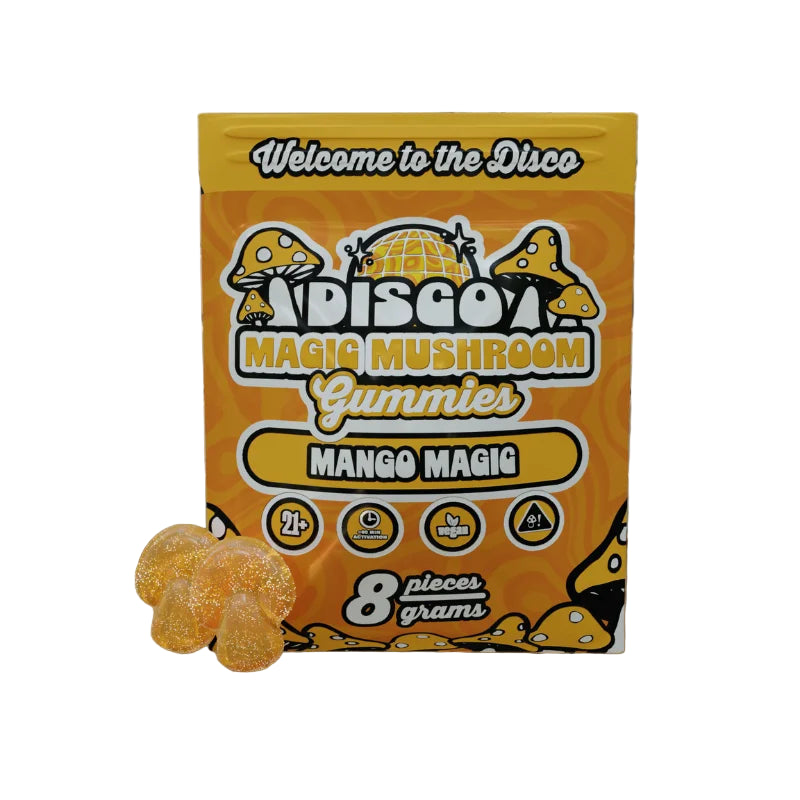 DISCO MAGIC MUSHROOM GUMMIES (8CT/BAG)
