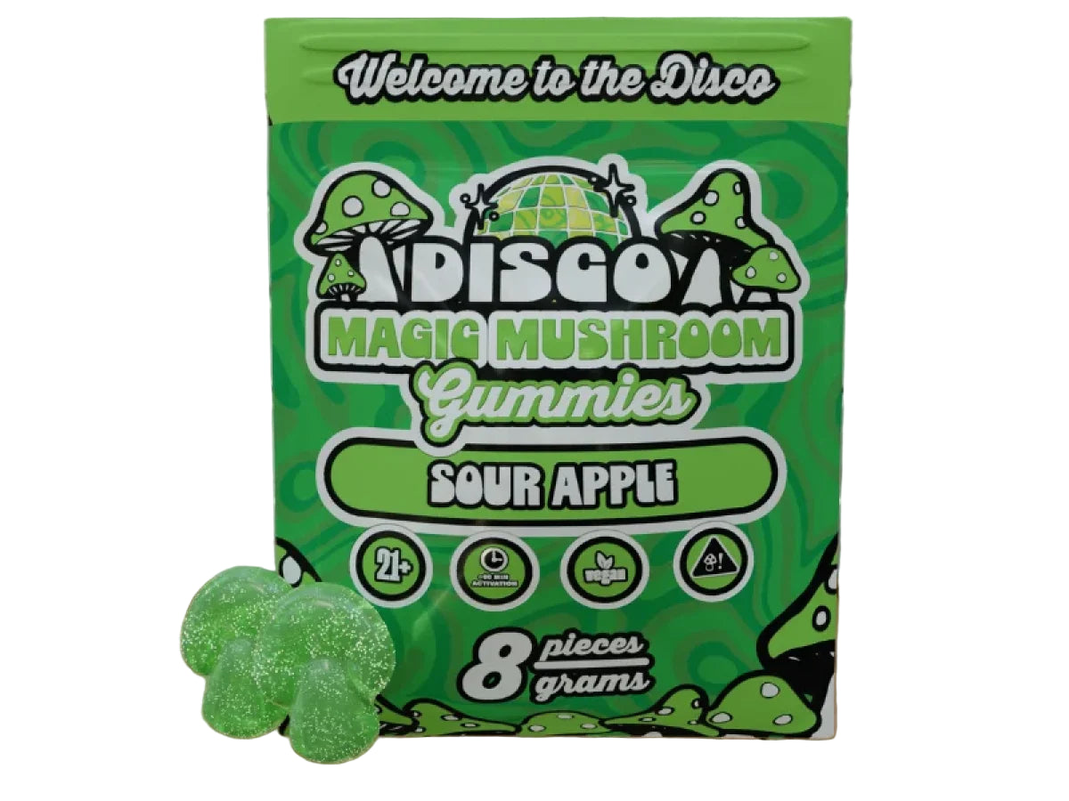 DISCO MAGIC MUSHROOM GUMMIES (8CT/BAG)
