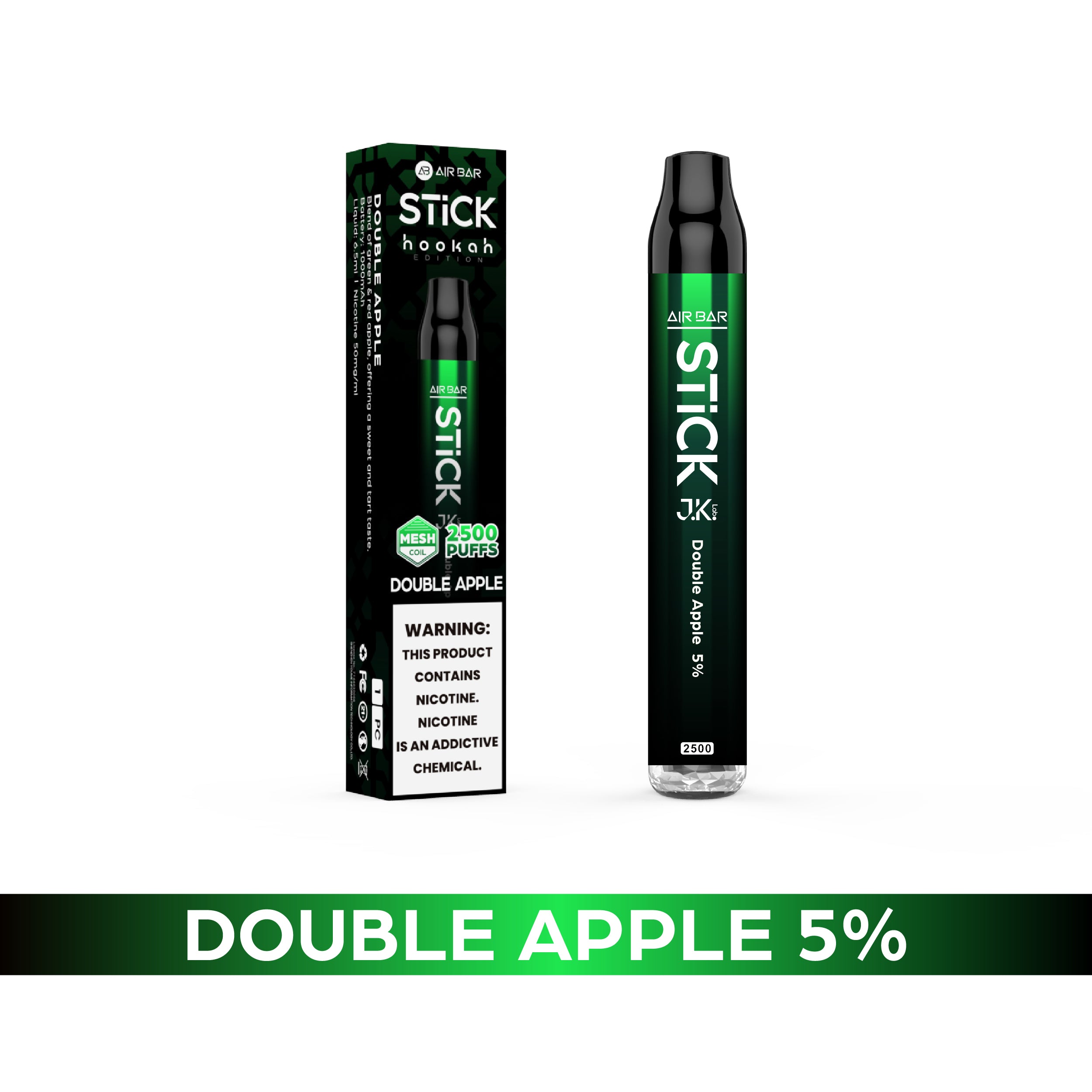 AIR BAR STICK 2500 PUFFS