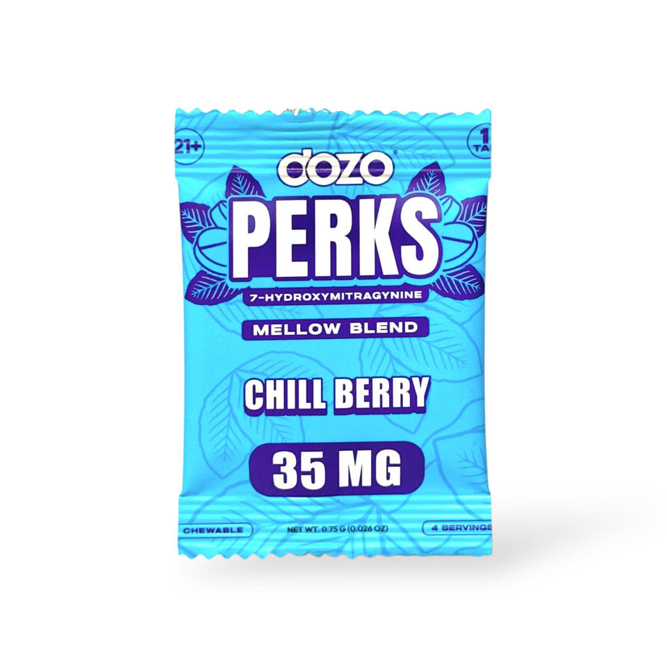 DOZO PERKS 7-HYDROXYMITRAGYNINE 35MG TABLETS (20CT/BOX)