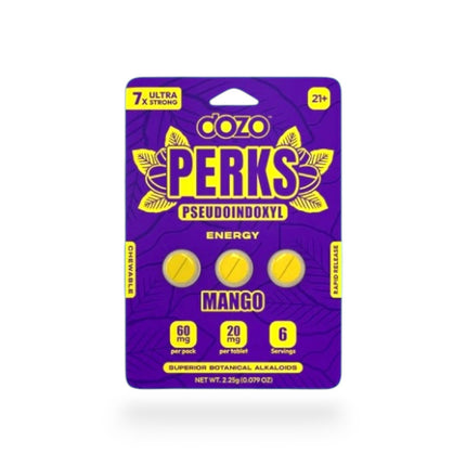 DOZO PERKS PSEUDOINDOXYL 20MG/TABLET (3CT/PACK)