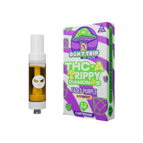 DOZO DON'T TRIP THC-A TRIPPY DIAMONDS 2.2 GRAMS CARTRIDGE