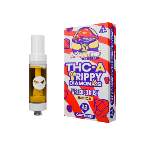 DOZO DON'T TRIP THC-A TRIPPY DIAMONDS 2.2 GRAMS CARTRIDGE