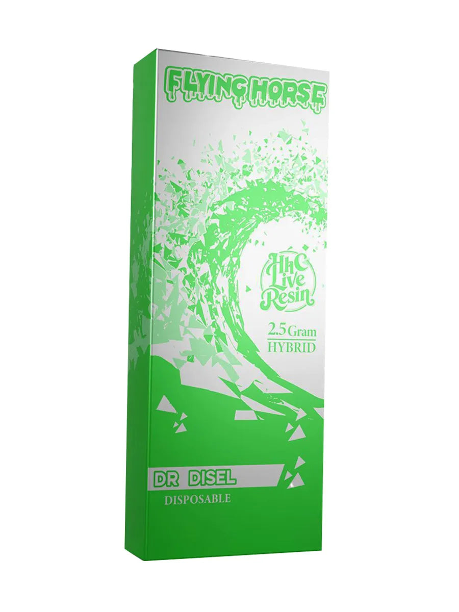 FLYING HORSE 2.5 GRAM HHC LIVE RESIN BLEND DISPOSABLE