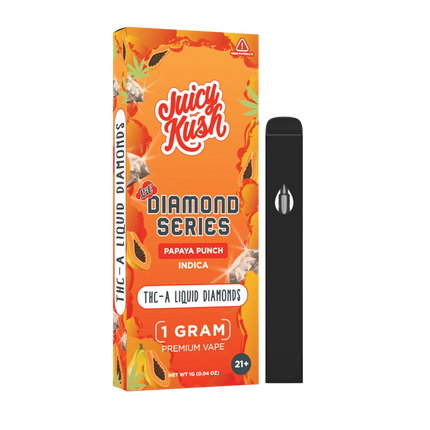 JUICY KUSH LIL' DIAMOND SERIES THC-A LIQUID DIAMOND 1 GRAM DISPOSABLE