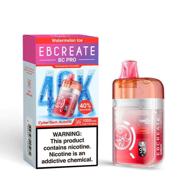 EBCREATE BC40000 PRO 5% DISPOSABLE (5CT DISPLAY)