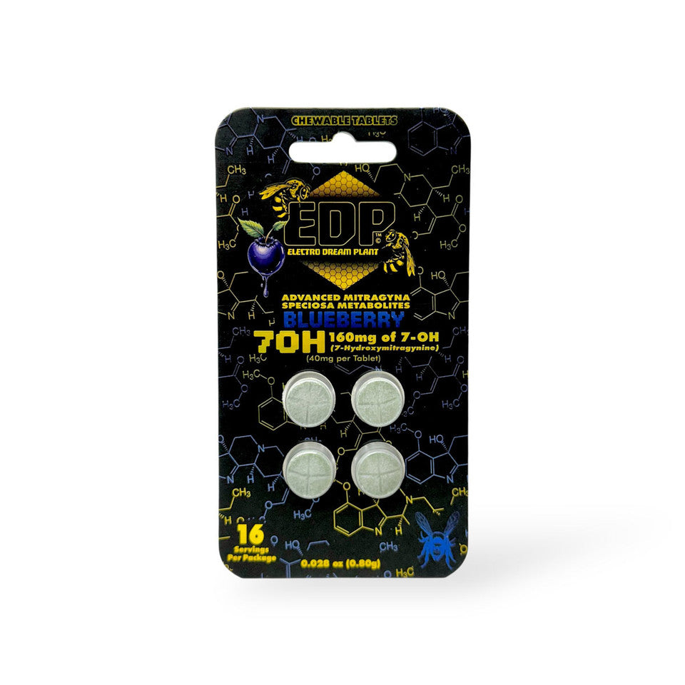 EDP 7OH HYDROXY 40MG TABLET (4CT/PACK) | BLUEBERRY – Rising Wholesale Inc.