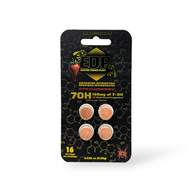 EDP 7OH HYDROXY 40MG TABLET (4CT/PACK) | STRAWBERRY
