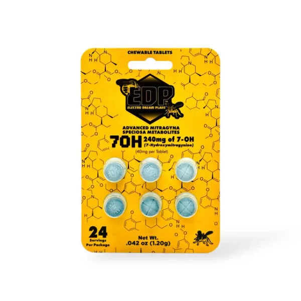 EDP 7OH HYDROXY 40MG TABLET (6CT/PACK) | STRAWBERRY