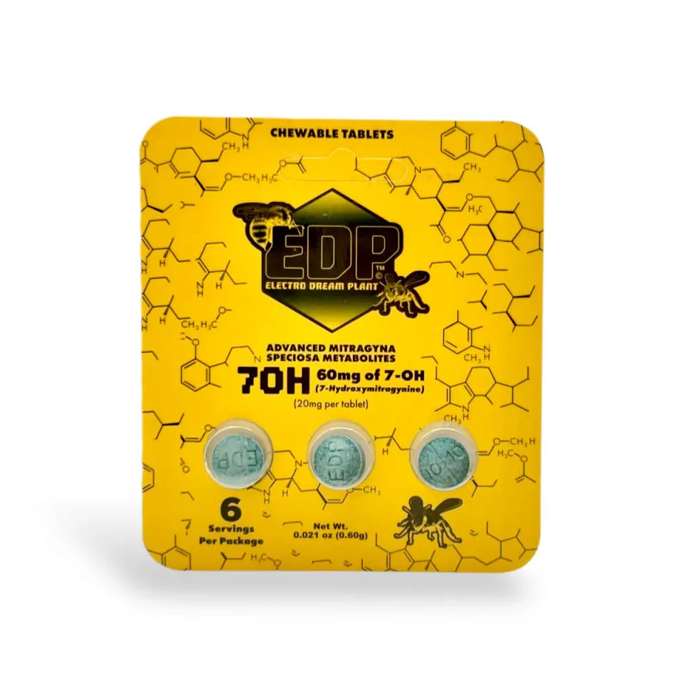 EDP ELECTRO DREAM PLANT (7-HYDROXYMITRAGYNINE) 60MG OF 7-OH (3CT PACK)
