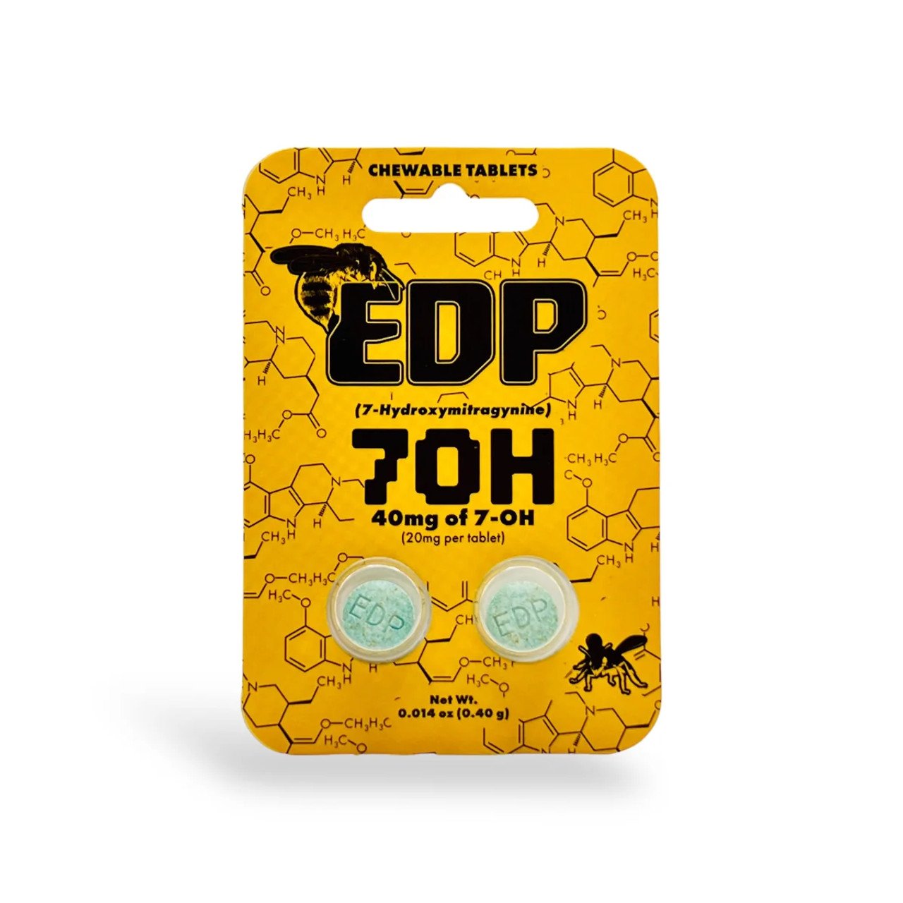 EDP ELECTRO DREAM PLANT (7-HYDROXYMITRAGYNINE) 40MG OF 7-OH (2CT PACK)