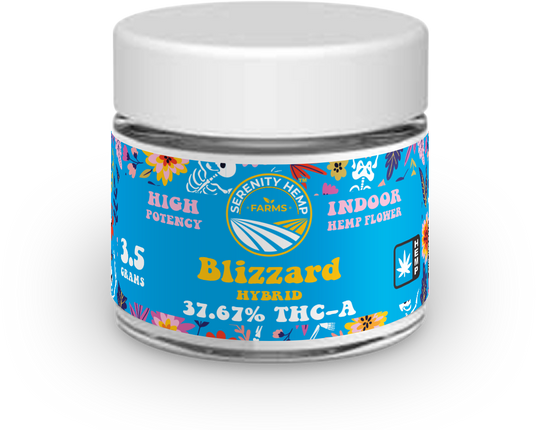 SERENITY FARMS 3.5G THC-A INDOOR FLOWER