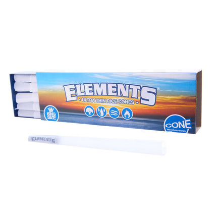 ELEMENTS KING SIZE PRE ROLLED CONES (40 PACK) Default Title 716165202202