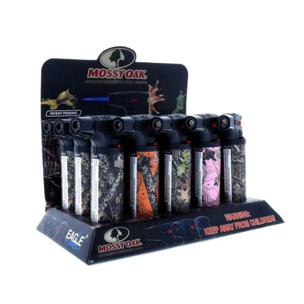 EAGLE TORCH LIGHTERS 20CT DISPLAY | MOSSY OAK DESIGN