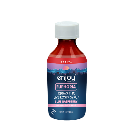 ENJOY HEMP 4OZ LIVE ROSIN THC SYRUP
