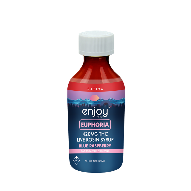 ENJOY HEMP 4OZ LIVE ROSIN THC SYRUP