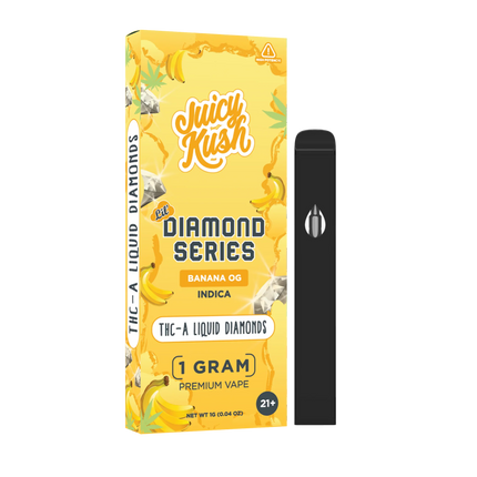 JUICY KUSH LIL' DIAMOND SERIES THC-A LIQUID DIAMOND 1 GRAM DISPOSABLE