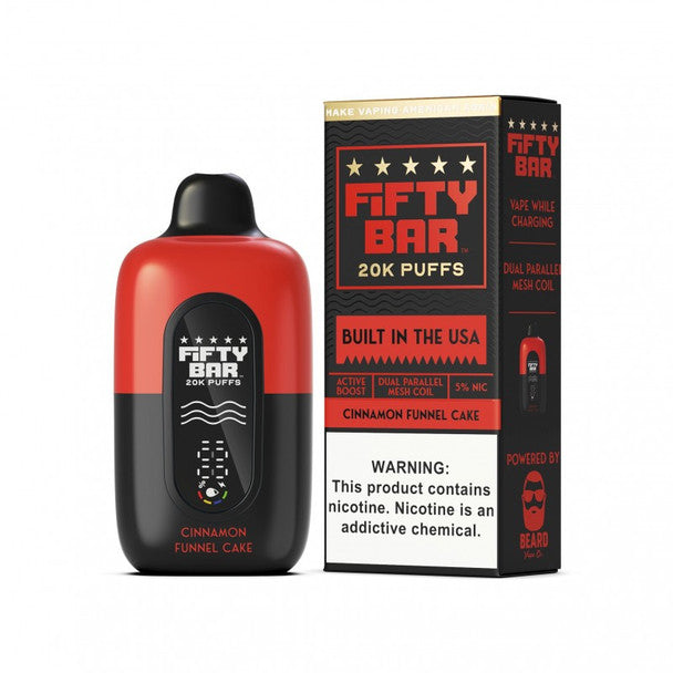 FIFTY BAR V2 20K PUFFS DISPOSABLE (5CT DISPLAY)