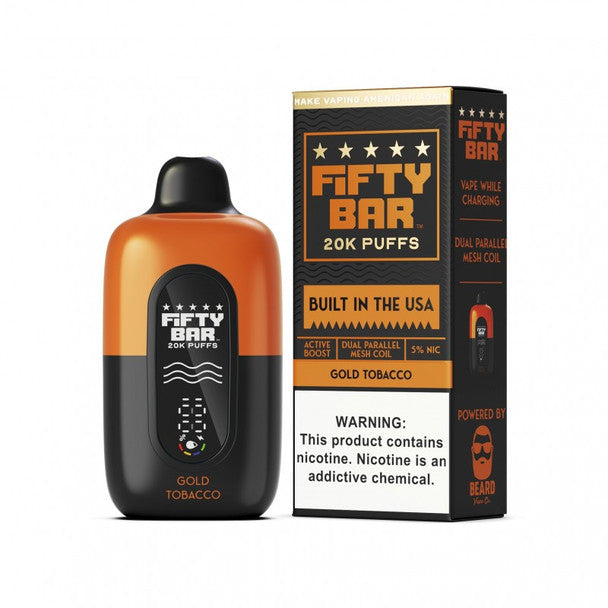 FIFTY BAR V2 20K PUFFS DISPOSABLE (5CT DISPLAY)