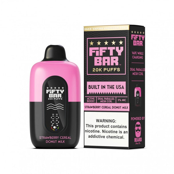 FIFTY BAR V2 20K PUFFS DISPOSABLE (5CT DISPLAY)