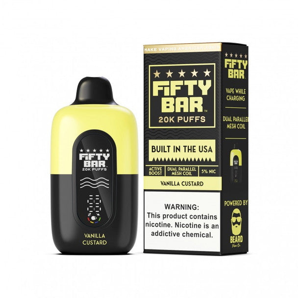 FIFTY BAR V2 20K PUFFS DISPOSABLE (5CT DISPLAY)