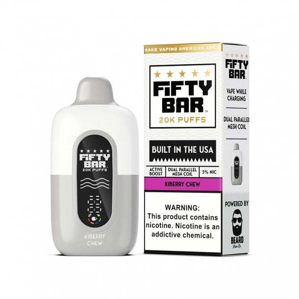 FIFTY BAR V2 20K PUFFS DISPOSABLE (5CT DISPLAY)
