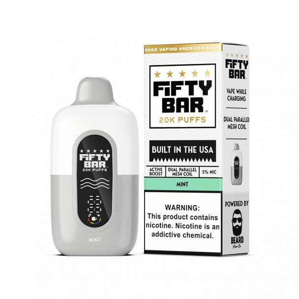 FIFTY BAR V2 20K PUFFS DISPOSABLE (5CT DISPLAY)