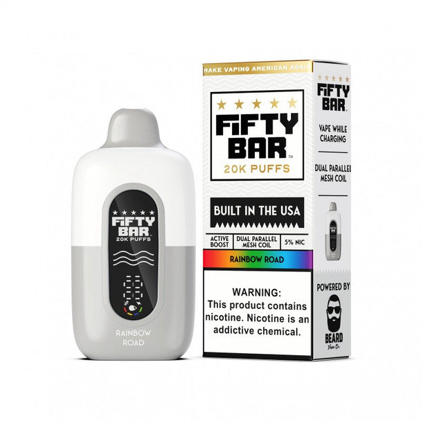 FIFTY BAR V2 20K PUFFS DISPOSABLE (5CT DISPLAY)