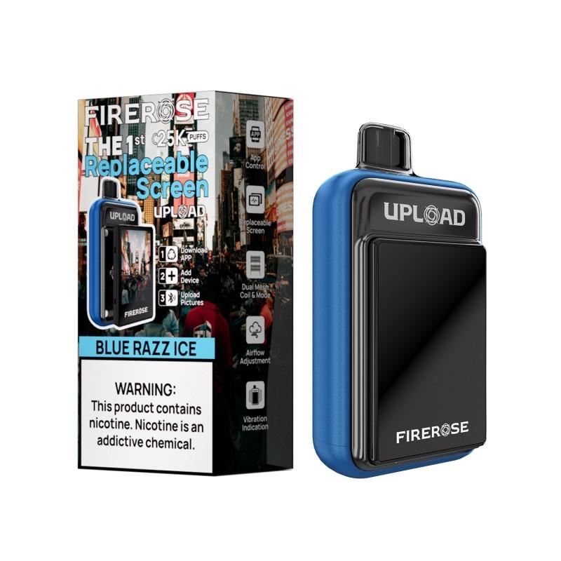FIREROSE UPLOAD 25K DISPOSABLE KIT (WITH SCREEN) (5CT DISPLAY)