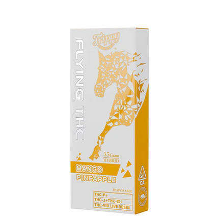 FLYING THC TRIPPY BLEND (THC-P + THC-J + THC-IX + THC-VIII LIVE RESIN) 3.5 GRAM DISPOSABLE