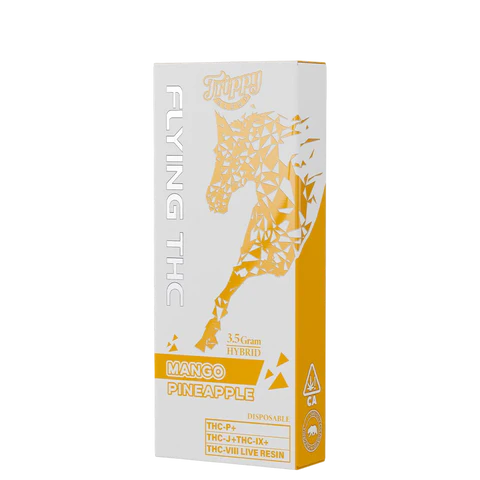 FLYING THC TRIPPY BLEND (THC-P + THC-J + THC-IX + THC-VIII LIVE RESIN) 3.5 GRAM DISPOSABLE
