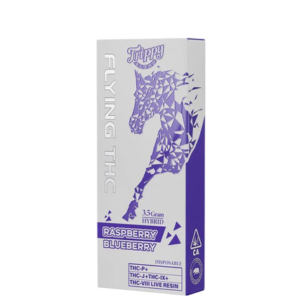 FLYING THC TRIPPY BLEND (THC-P + THC-J + THC-IX + THC-VIII LIVE RESIN) 3.5 GRAM DISPOSABLE