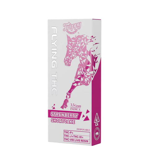 FLYING THC TRIPPY BLEND (THC-P + THC-J + THC-IX + THC-VIII LIVE RESIN) 3.5 GRAM DISPOSABLE