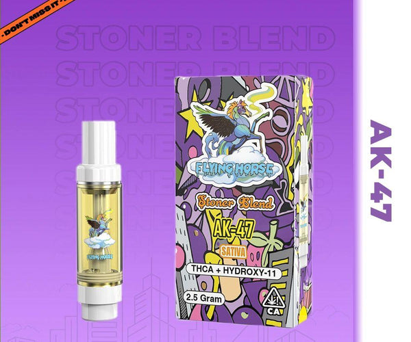 FLYING HORSE BLACK EDITION 2 FLAVORS 7 GRAMS(THC-A + THC-P + D6 + D8 L   Rising Wholesale Inc.