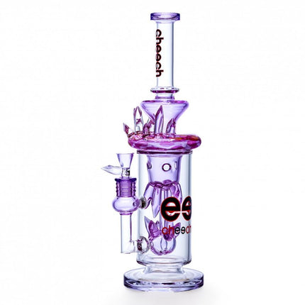 CHEECH GLASS CRYSTAL GALORE W/ FREE CHEECH CLEANER PURPLE 676525765238