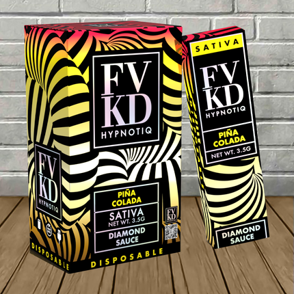 FVKD EXOTICS THCA DIAMOND SAUCE 3.5 GRAM DISPOSABLE