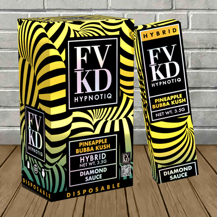 FVKD EXOTICS THCA DIAMOND SAUCE 3.5 GRAM DISPOSABLE