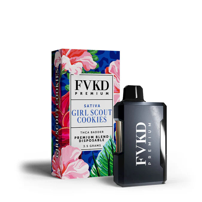 FVKD PREMIUM BLEND THCA BADDER 3.5 GRAM DISPOSABLE (6CT/BOX)