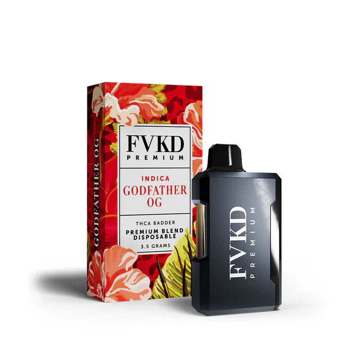 FVKD PREMIUM BLEND THCA BADDER 3.5 GRAM DISPOSABLE (6CT/BOX)