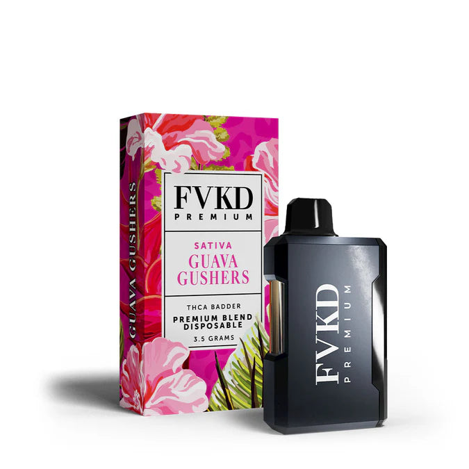 FVKD PREMIUM BLEND THCA BADDER 3.5 GRAM DISPOSABLE (6CT/BOX)