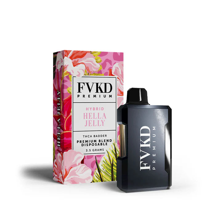 FVKD PREMIUM BLEND THCA BADDER 3.5 GRAM DISPOSABLE (6CT/BOX)