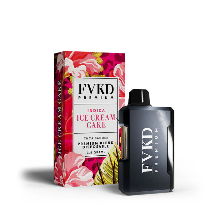FVKD PREMIUM BLEND THCA BADDER 3.5 GRAM DISPOSABLE (6CT/BOX)