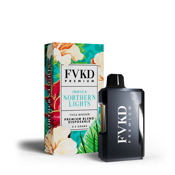 FVKD PREMIUM BLEND THCA BADDER 3.5 GRAM DISPOSABLE (6CT/BOX)