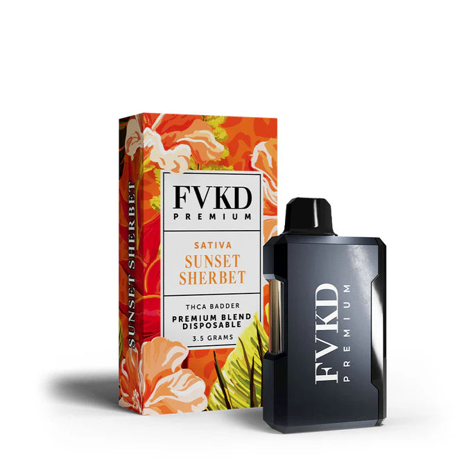 FVKD PREMIUM BLEND THCA BADDER 3.5 GRAM DISPOSABLE (6CT/BOX)