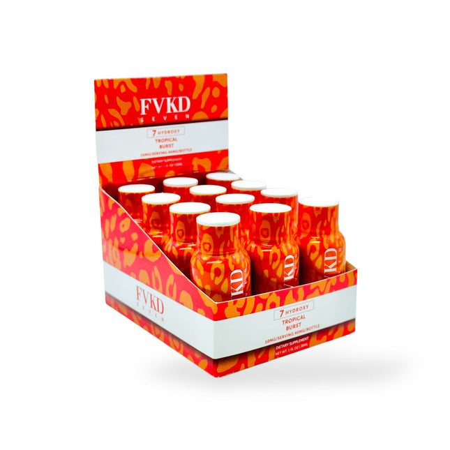 FVKD SEVEN 7HYDROXY 40MG SHOT (12CT DISPLAY)